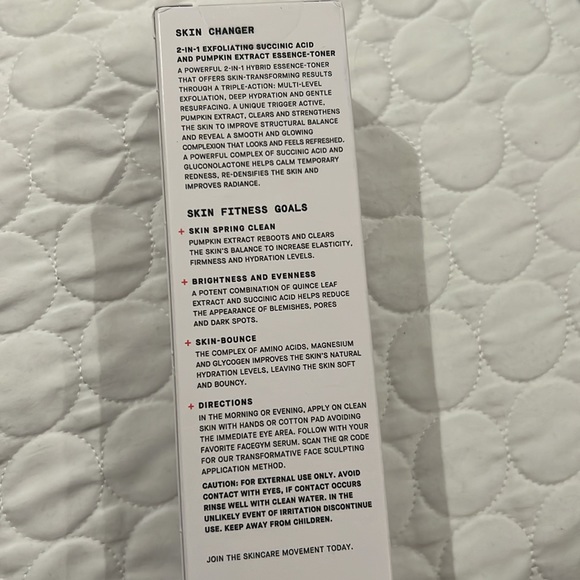 Face gym skin changer 2 in 1 exfoliating succinic acid and pumpkin essence - Picture 3 of 4